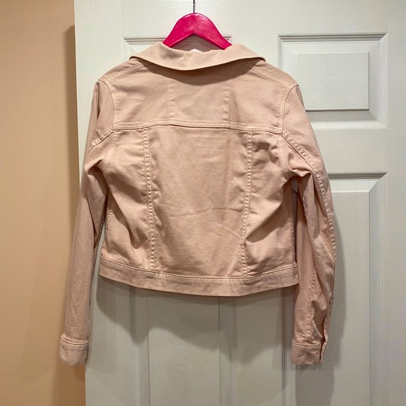 Dusty Pink Michael Kors Jean Jacket - Picture 5 of 5